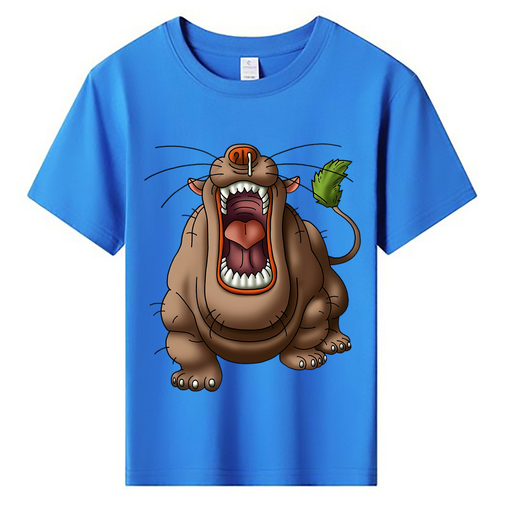 （画像用） ドラゴンクエスト Doragon Kuesuto Dragon Quest 綿100％キッズTシャツ（フロントプリント）